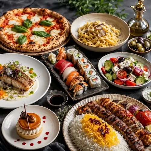 باشترین قوتابخانەی چێشتلێنان لە تاران لەگەڵ بڕوانامە